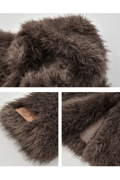 4muggle European Plush Fur Jacket