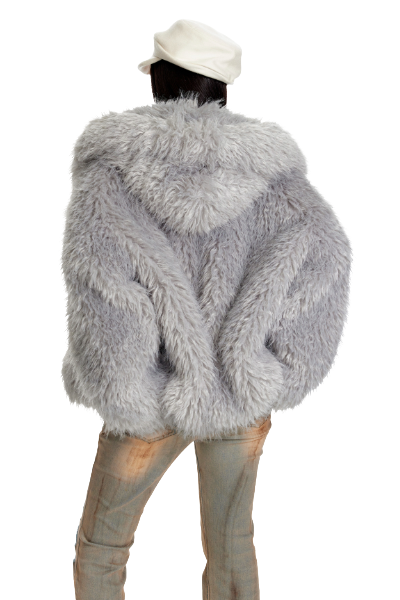 4muggle European Plush Fur Jacket